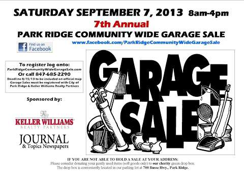 Park Ridge Community Wide Garage Sale @ KWRP